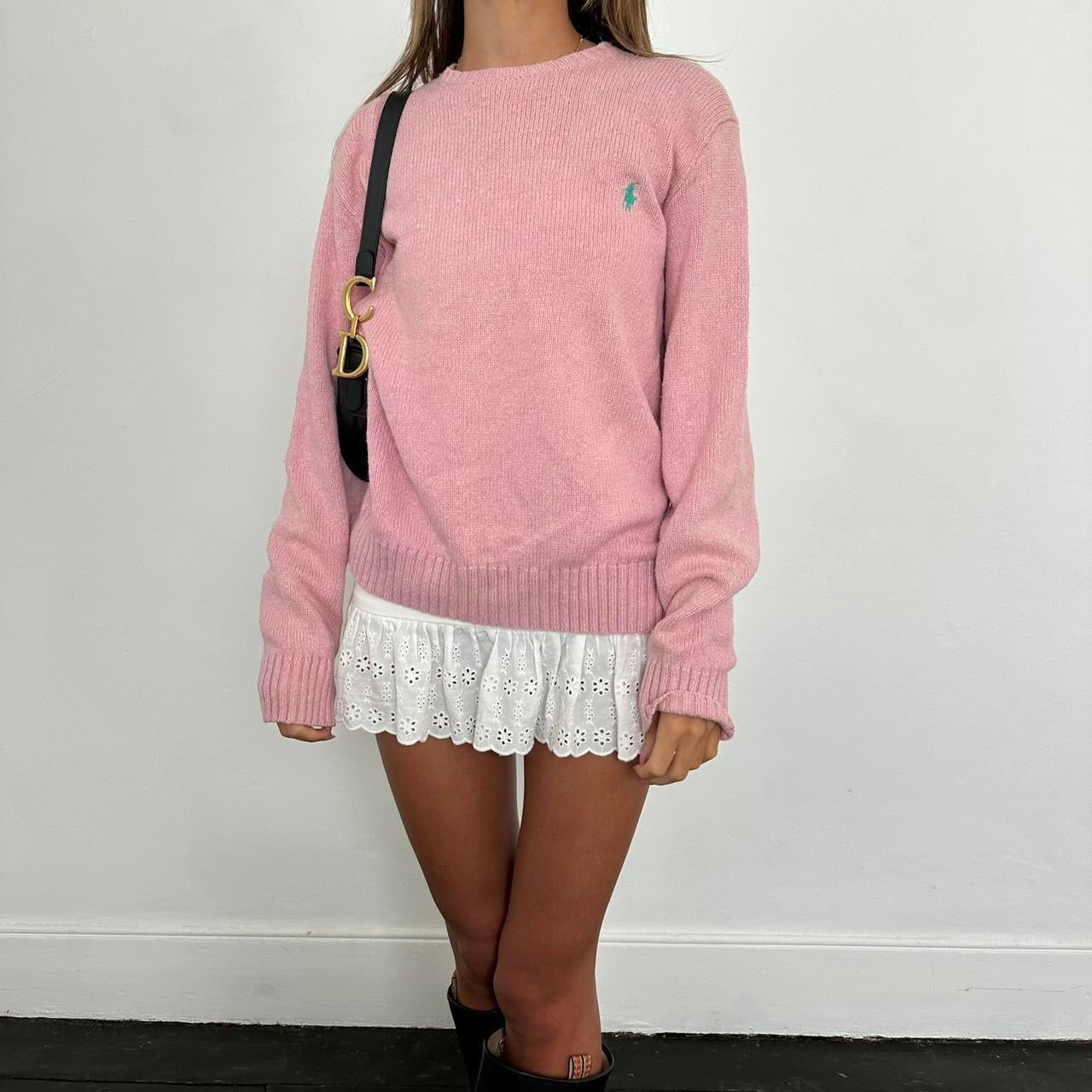 Vintage 90’s Ralph Lauren pink sweater