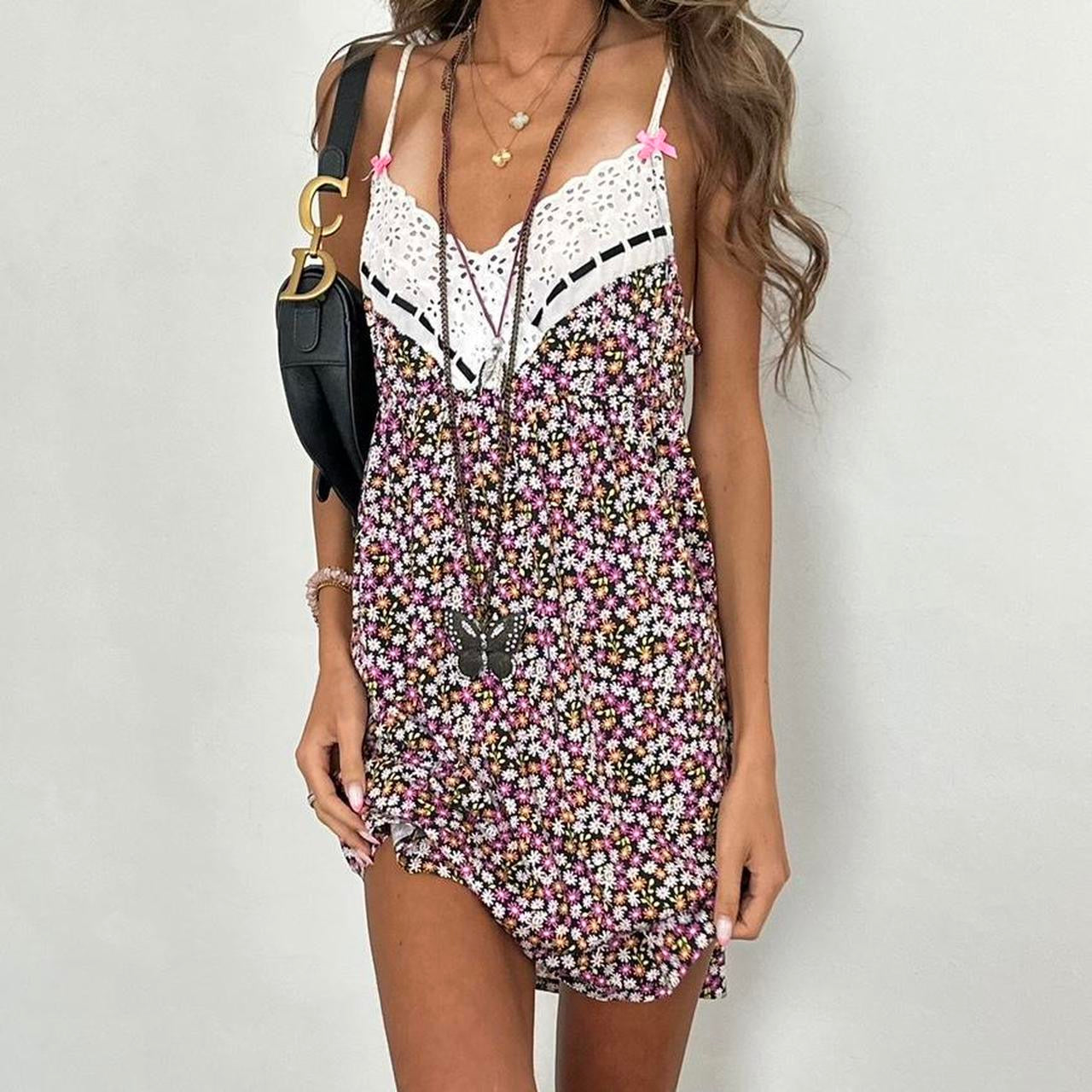 Vintage Victoria’s Secret floral print dress