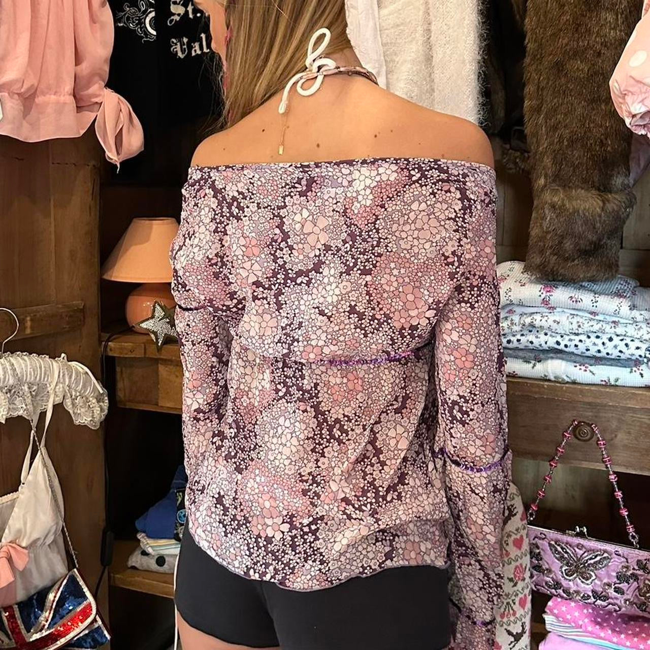 Vintage Miss Sixty 90’s floral long sleeve top