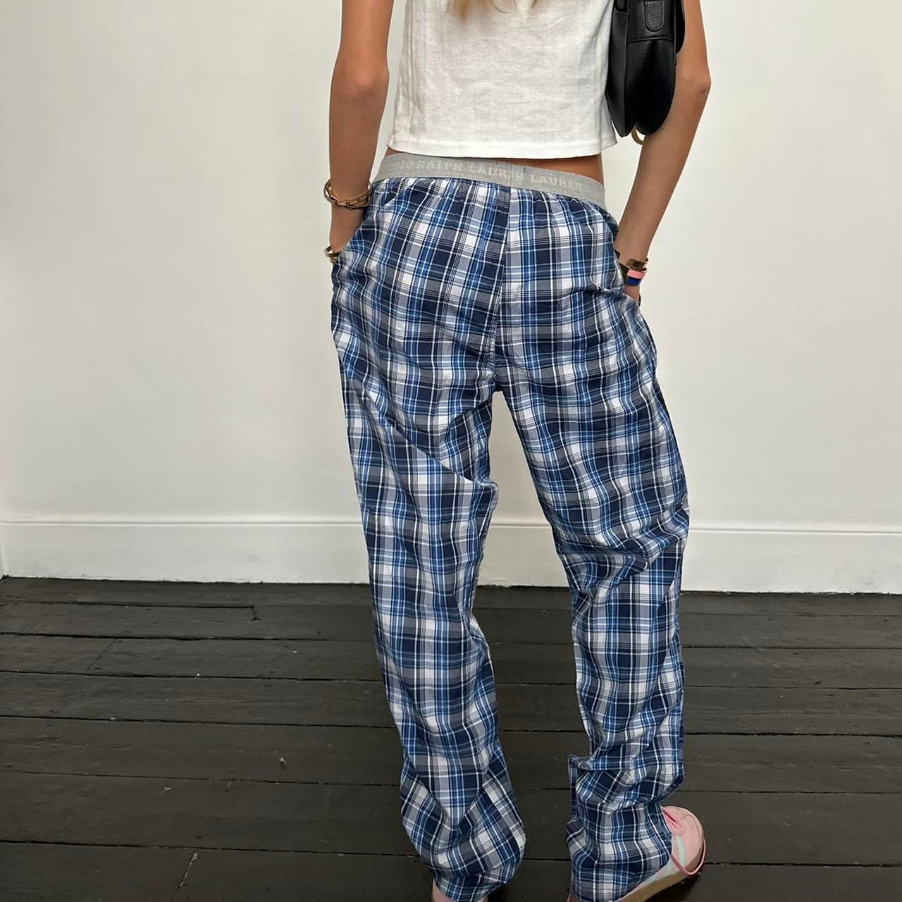 Vintage 90’s Ralph Lauren plaid sweatpants