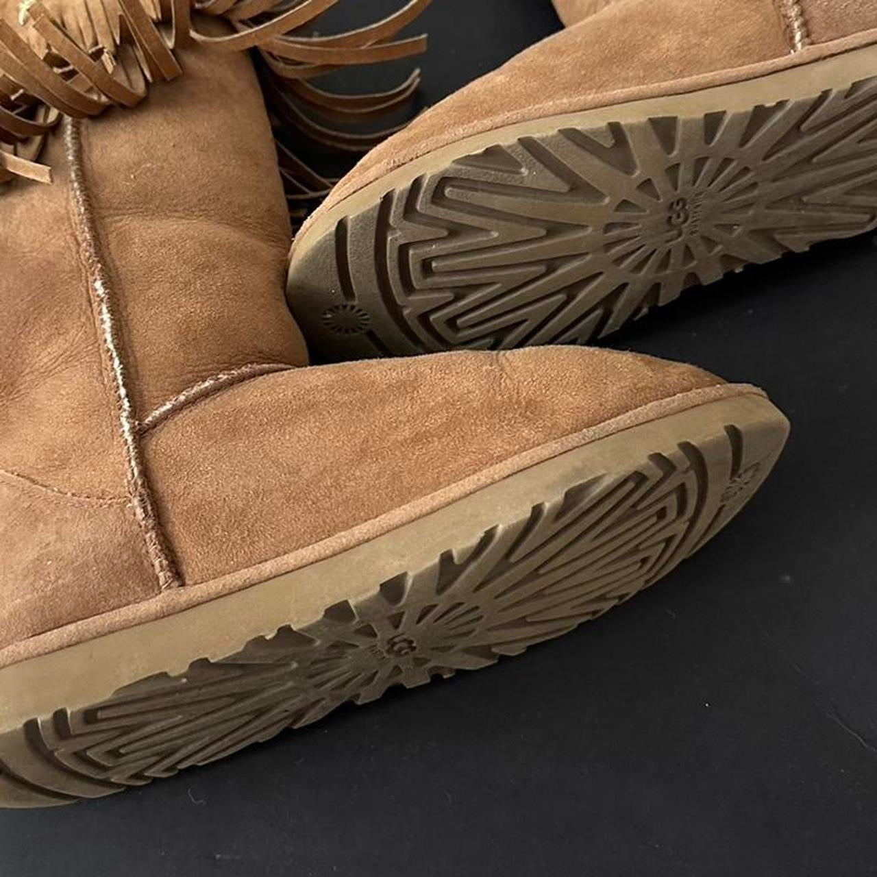 Vintage chestnut 2010 Jimmy Choo X Ugg boots – Chelsea Thrift