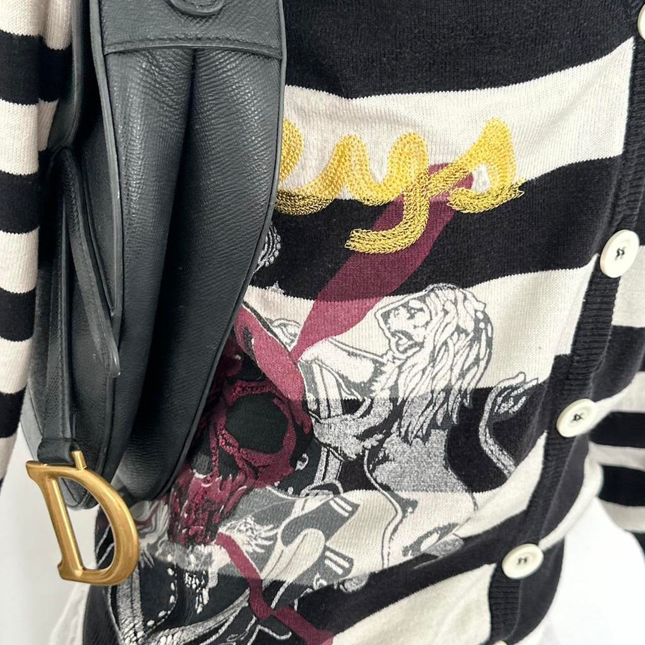 Vintage 2000s striped cardigan top