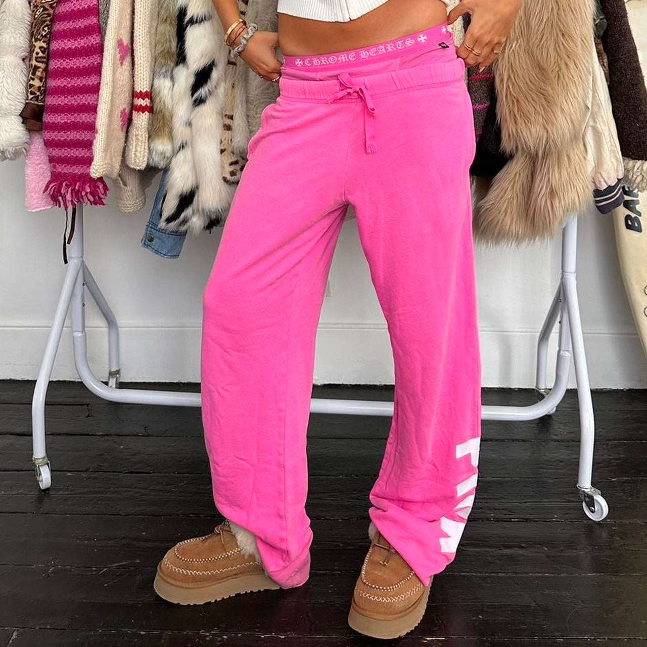 Vintage 2000’s Victorias Secret pink sweatpants