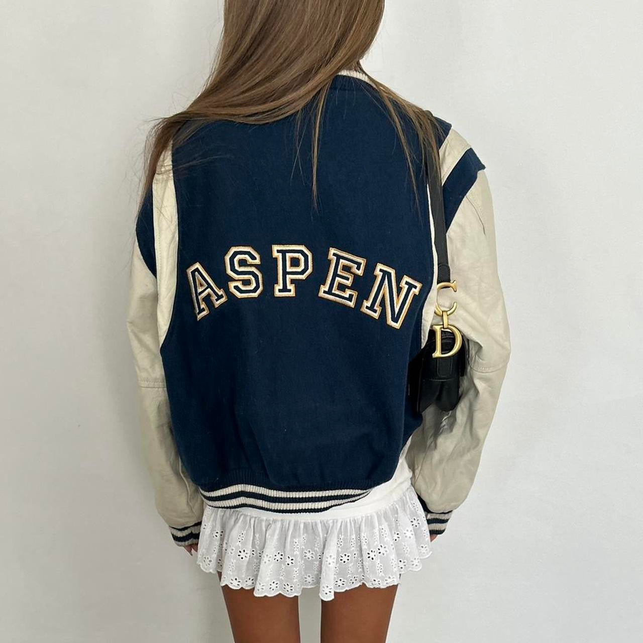 Vintage 90s rare ASPEN varsity jacket
