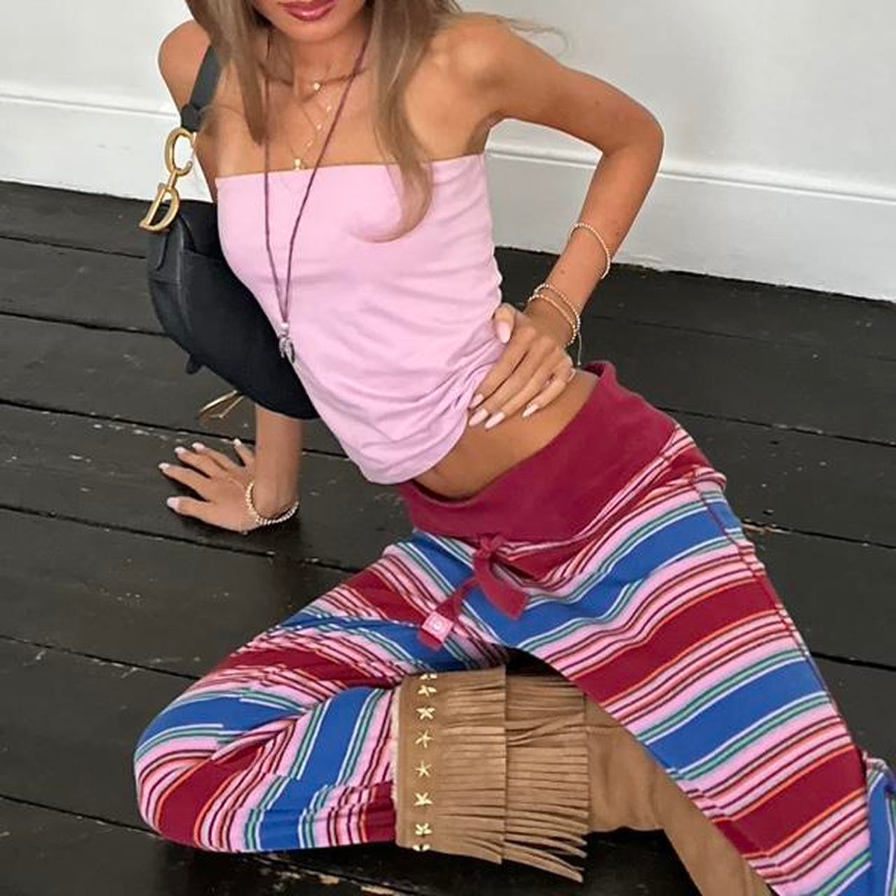 Vintage 2000’s pink strapless top