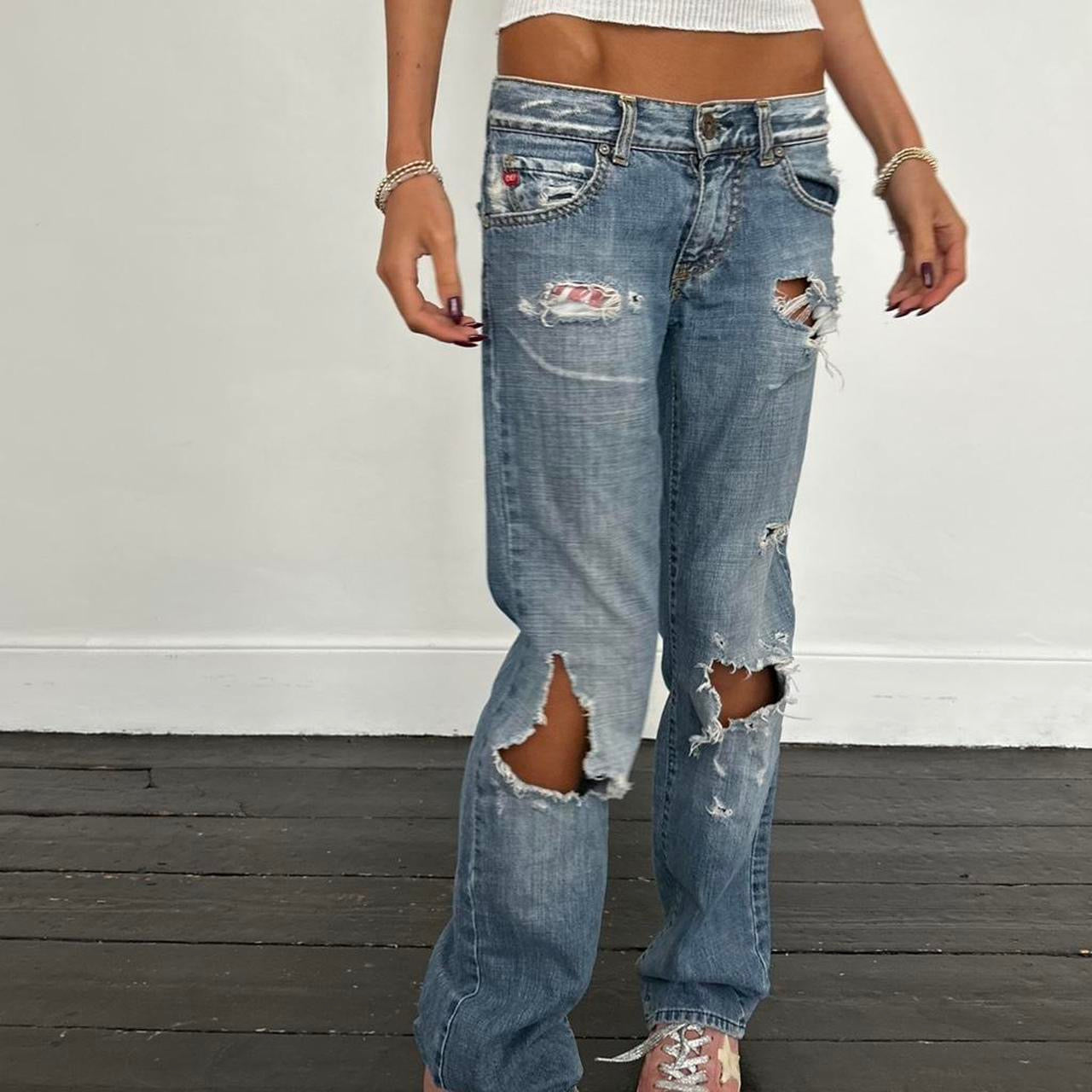 Vintage 2000’s Miss Sixty blue bootcut jeans