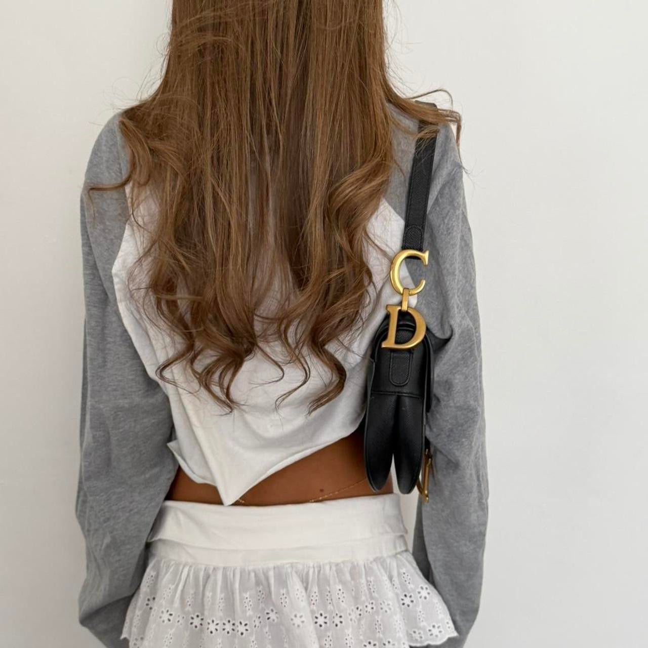 Vintage 90’s 1873 graphic varsity cropped relaxed fit top