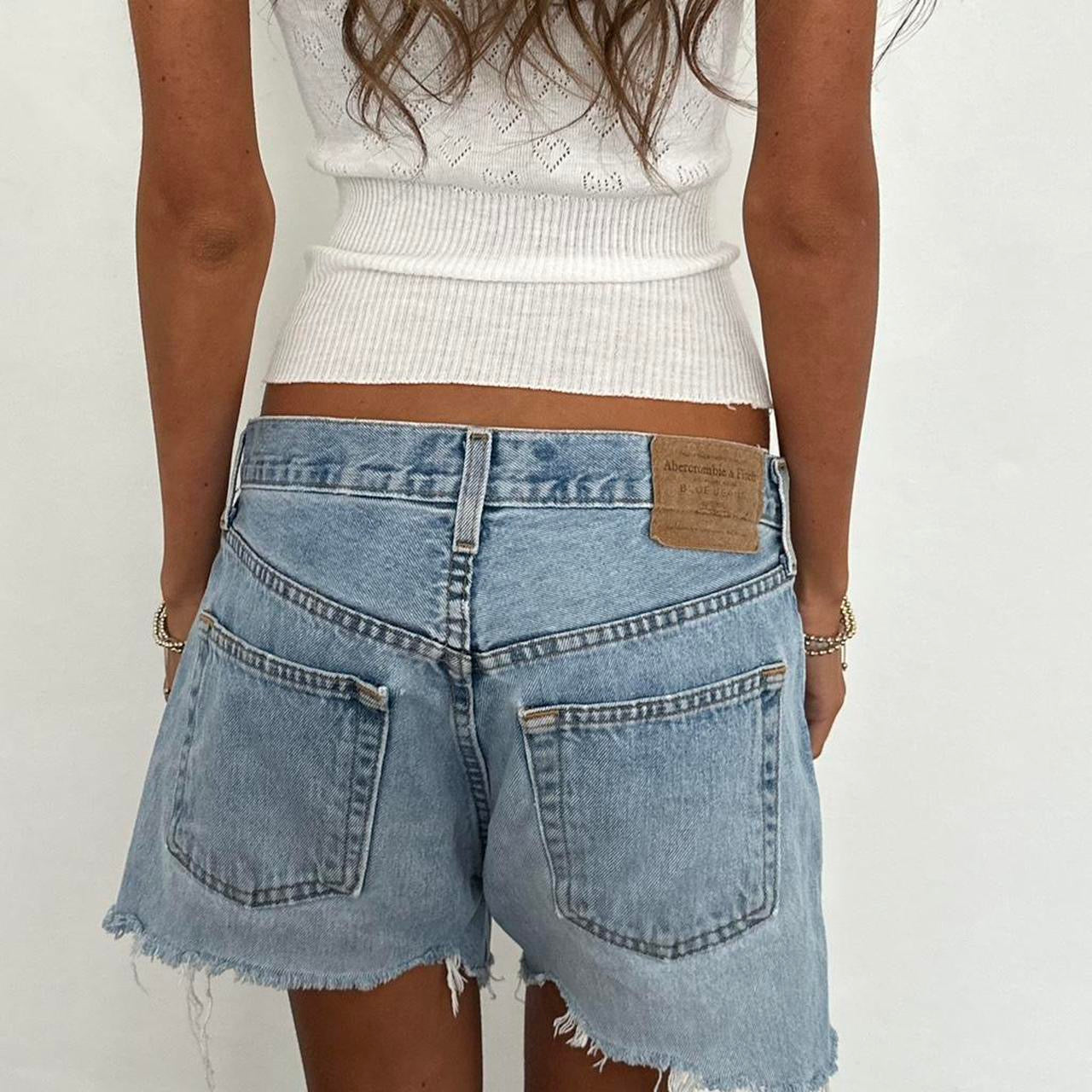 Vintage 2000’s Abercrombie and Fitch denim shorts