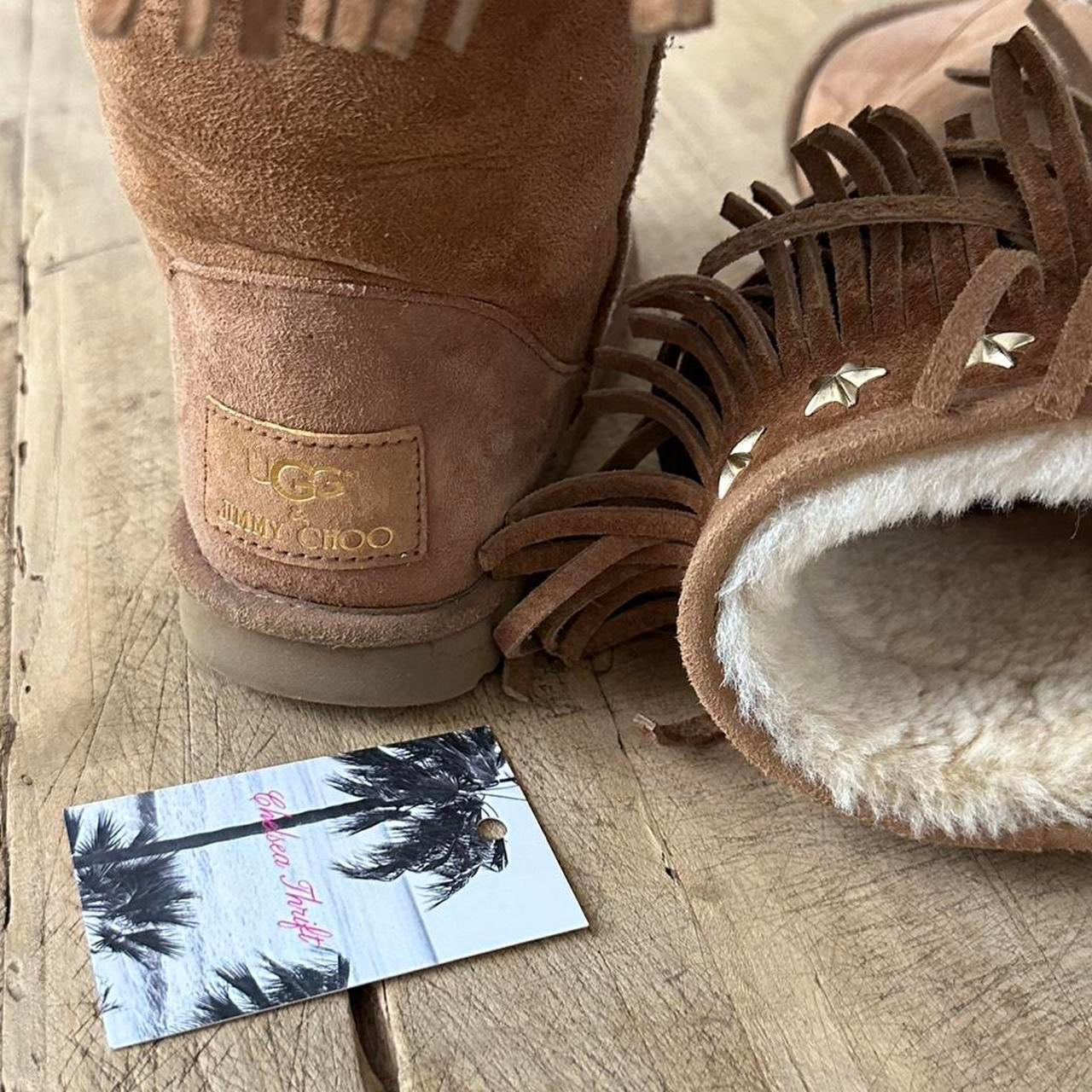 Vintage 2010 Jimmy Choo X Ugg boots