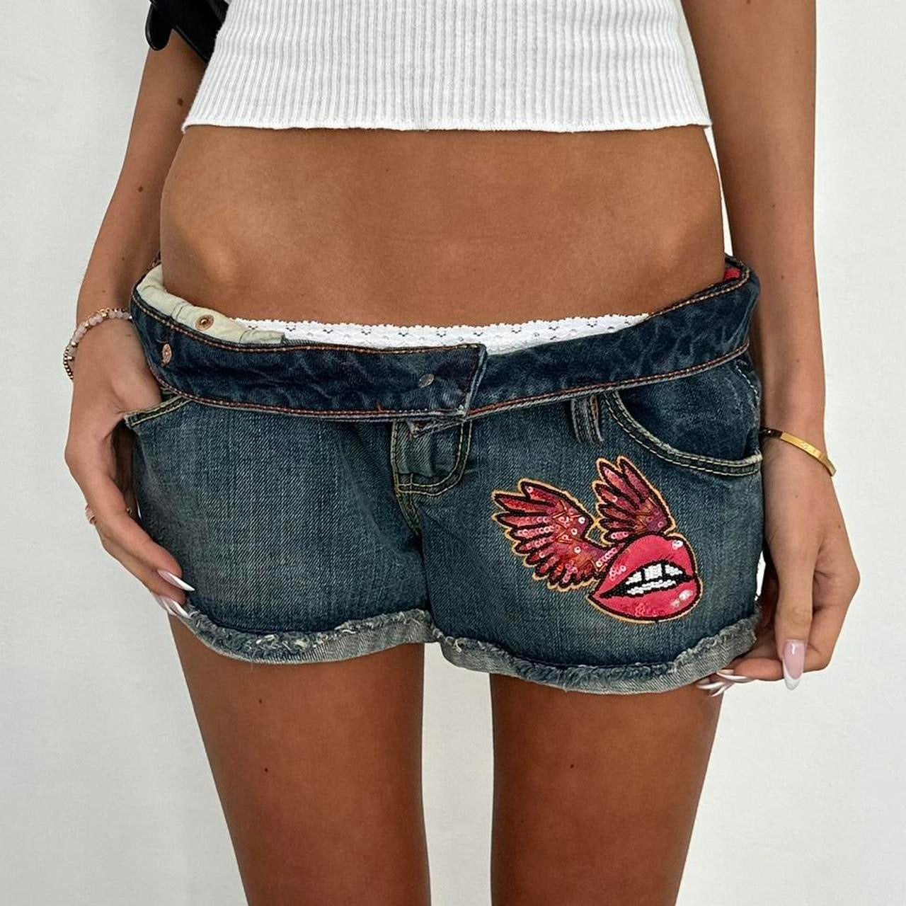 Vintage Miss Sixty 00s denim shorts