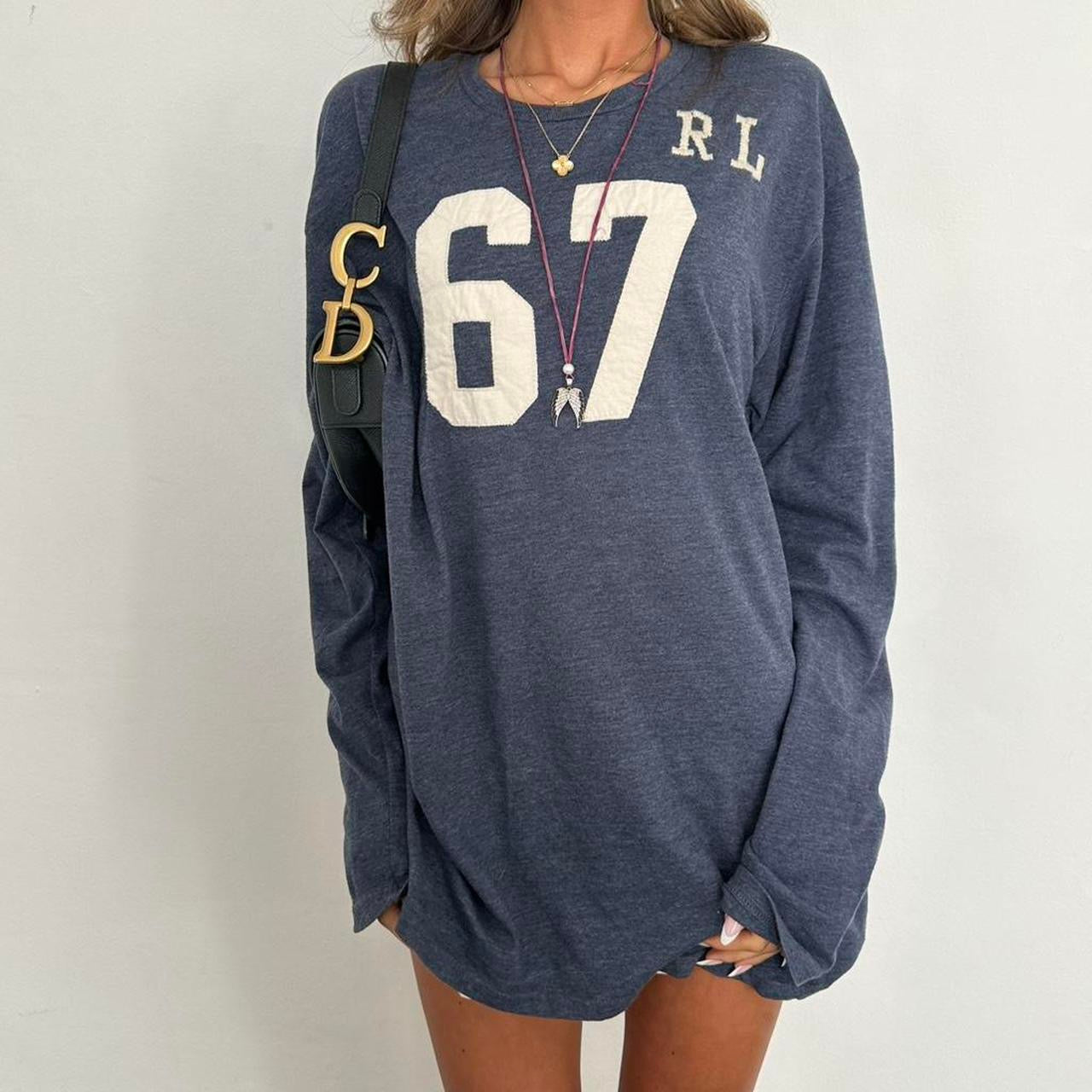Vintage 90’s Ralph Lauren long sleeve soft jersey top