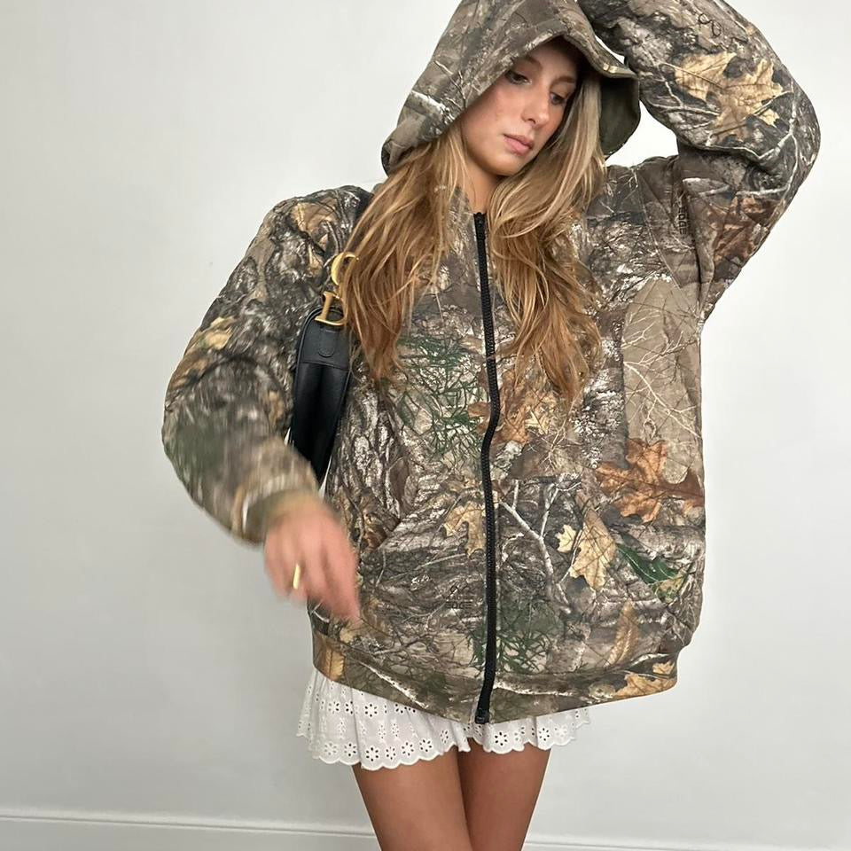 Vintage camouflage jacket