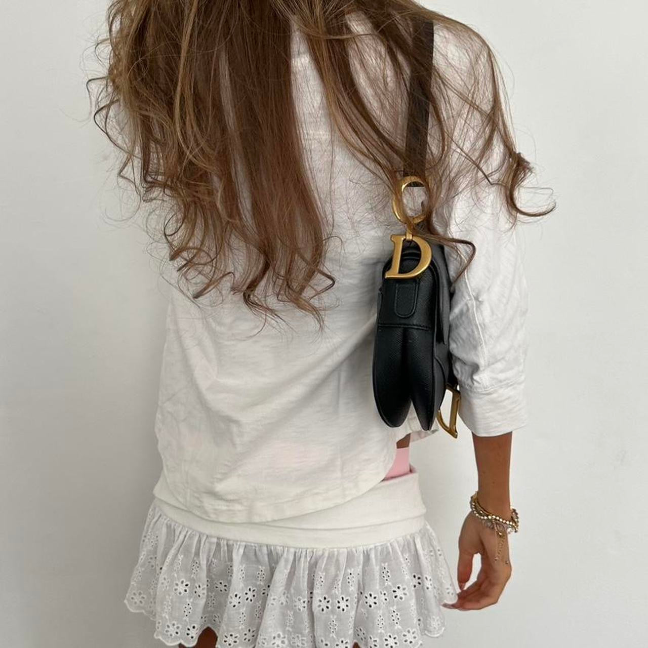 Vintage 2000’s J Crew ‘25’ white long sleeve top