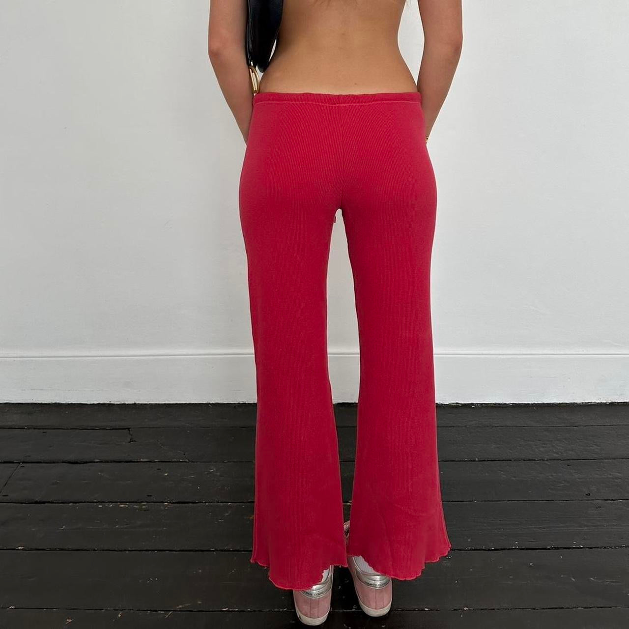 Vintage 2000’s Victoria’s Secret red waffle pants