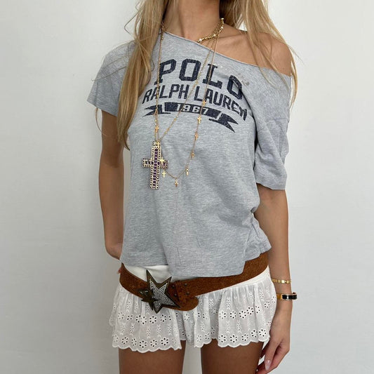 Vintage Ralph Lauren grey tee