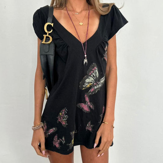 Vintage 90’s butterfly mini dress