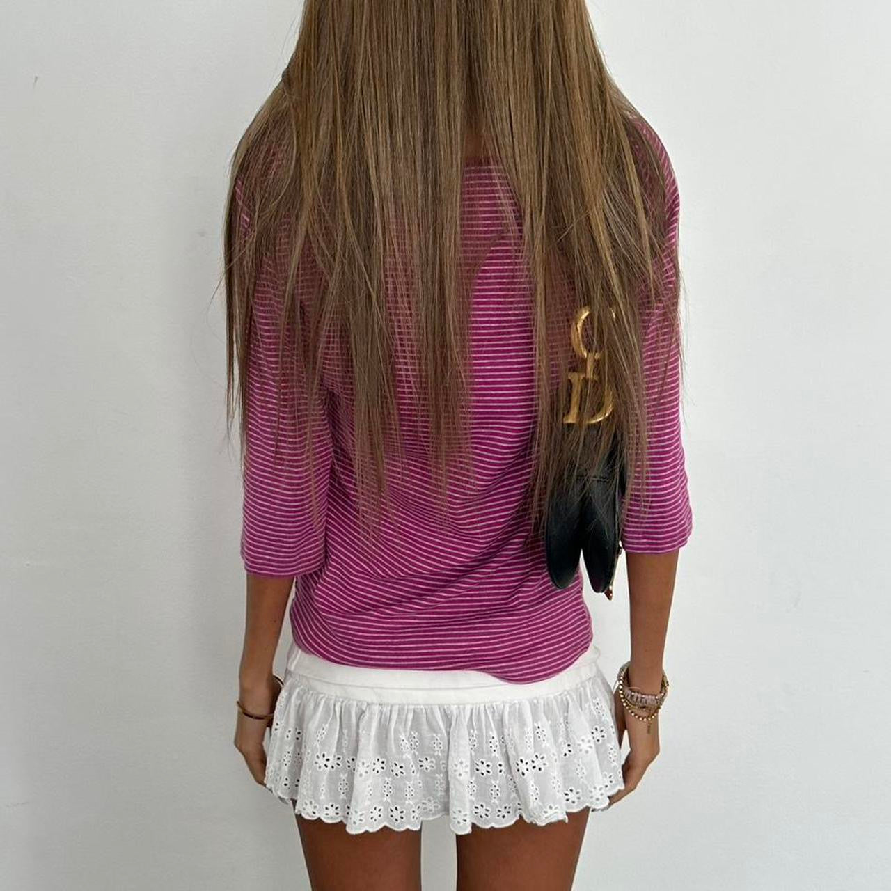 Vintage 2000’s long sleeve striped top