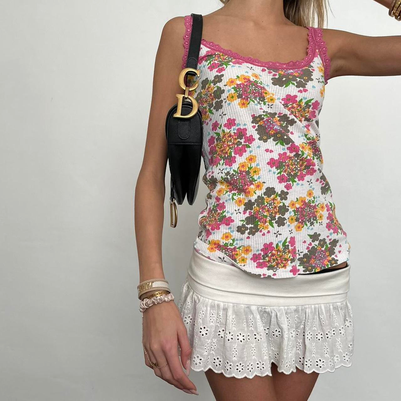 Vintage 2000’s floral tank top