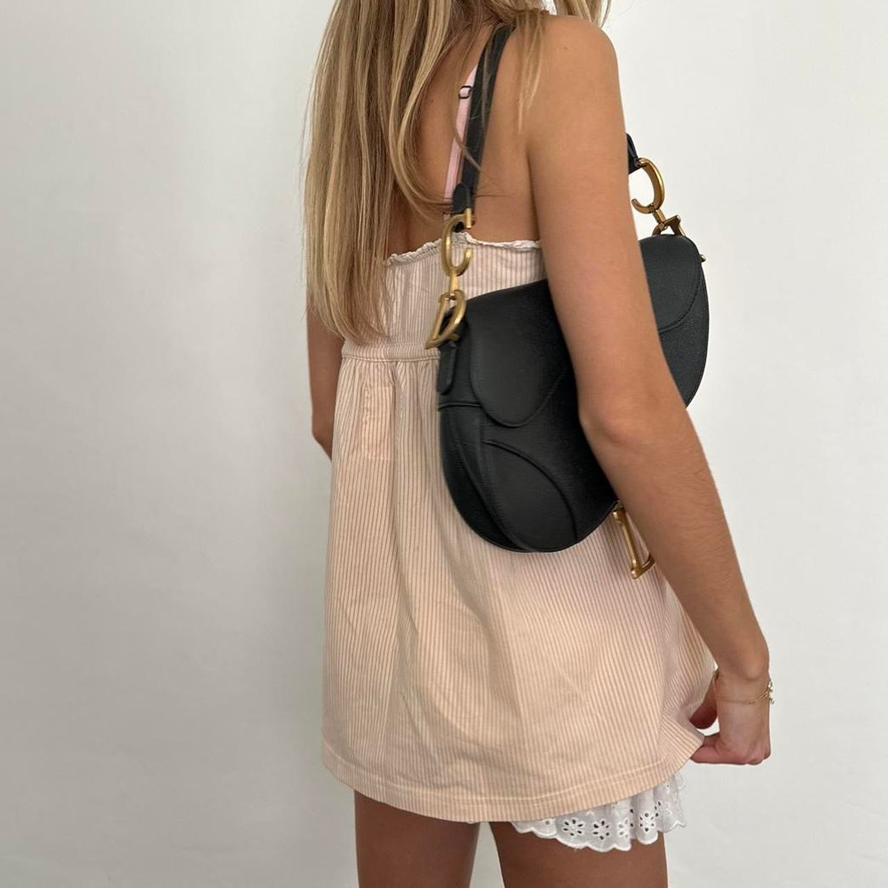 Vintage 2000s striped babydoll top