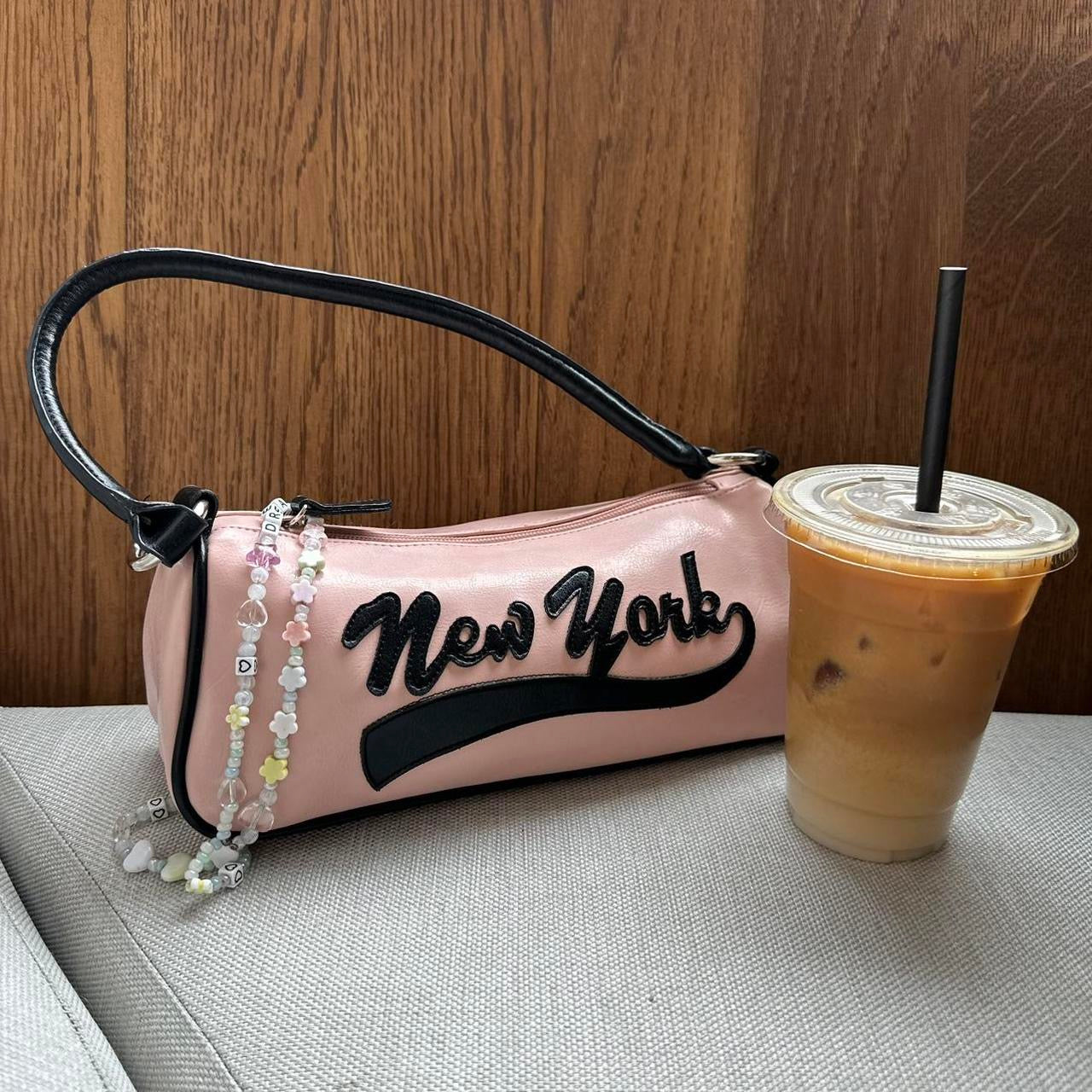 Vintage rare 90’s pink New York bag 🩷