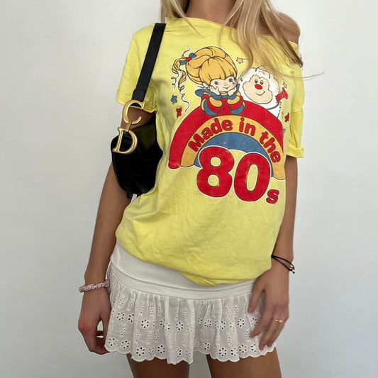 Vintage ‘made in the 80’s’ graphic tee 💛