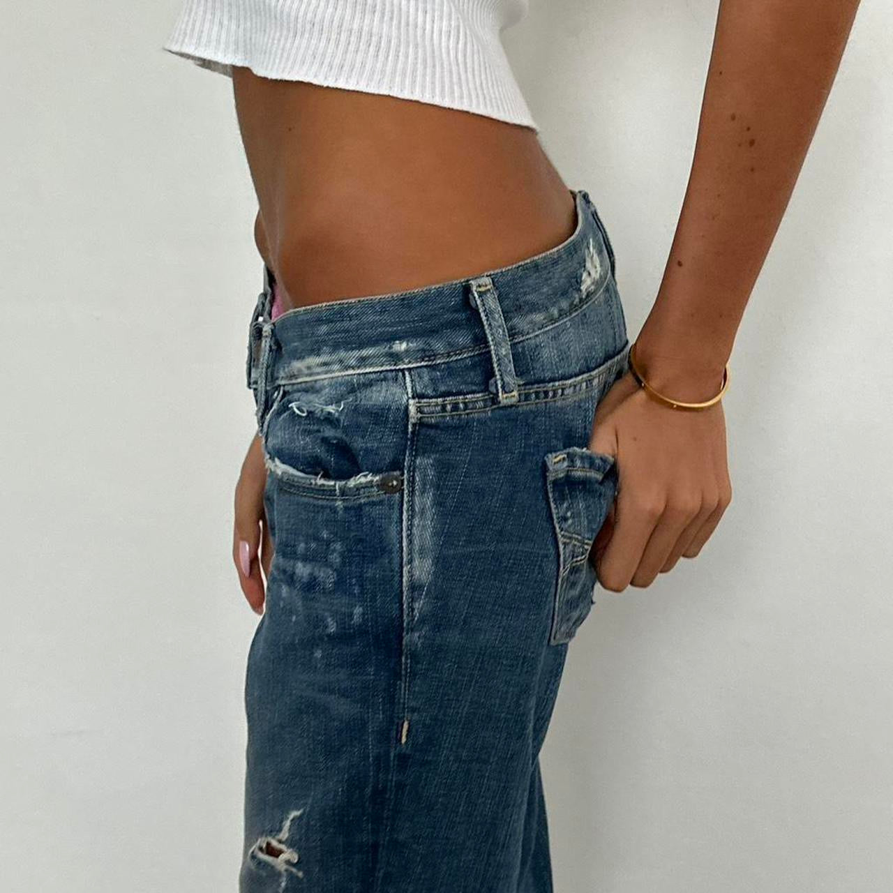 Vintage 2000’s Abercrombie and Fitch bootcut jeans