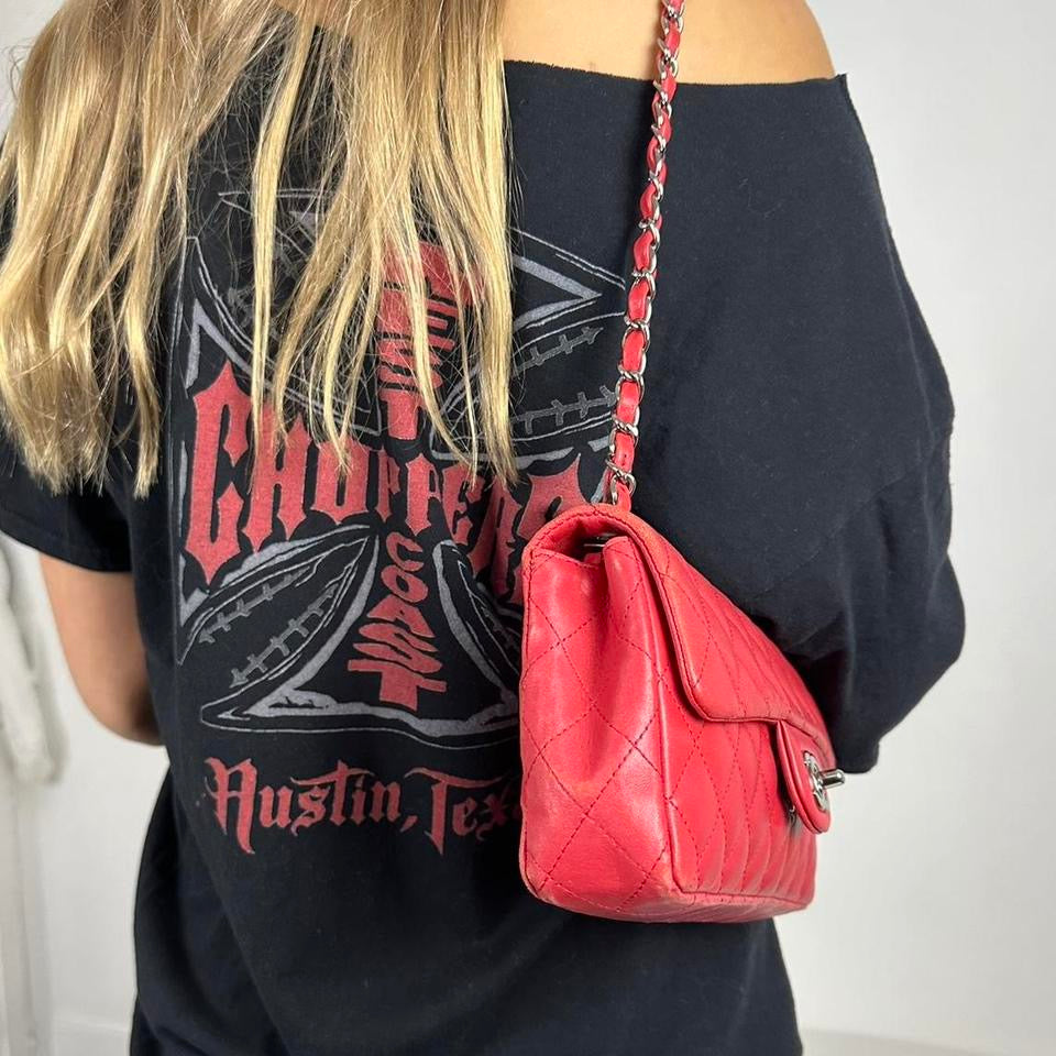 Vintage 90’s West Coast Choppers off the shoulder tee