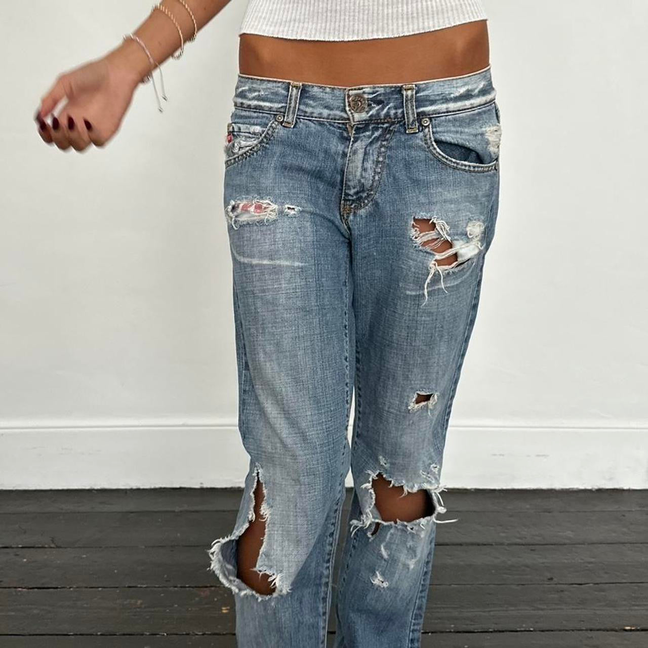 Vintage 2000’s Miss Sixty blue bootcut jeans