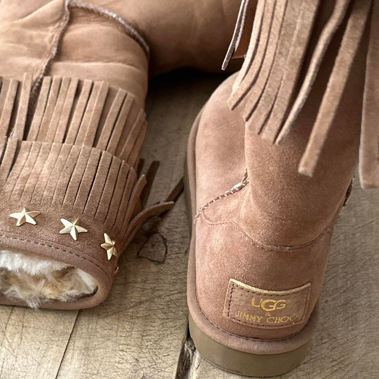 Vintage 2010 Jimmy Choo X Ugg boots