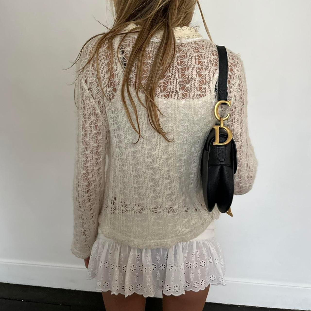 Vintage 90’s crochet cardigan