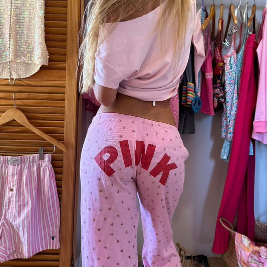 Vintage 2000’s VS floral sweatpants