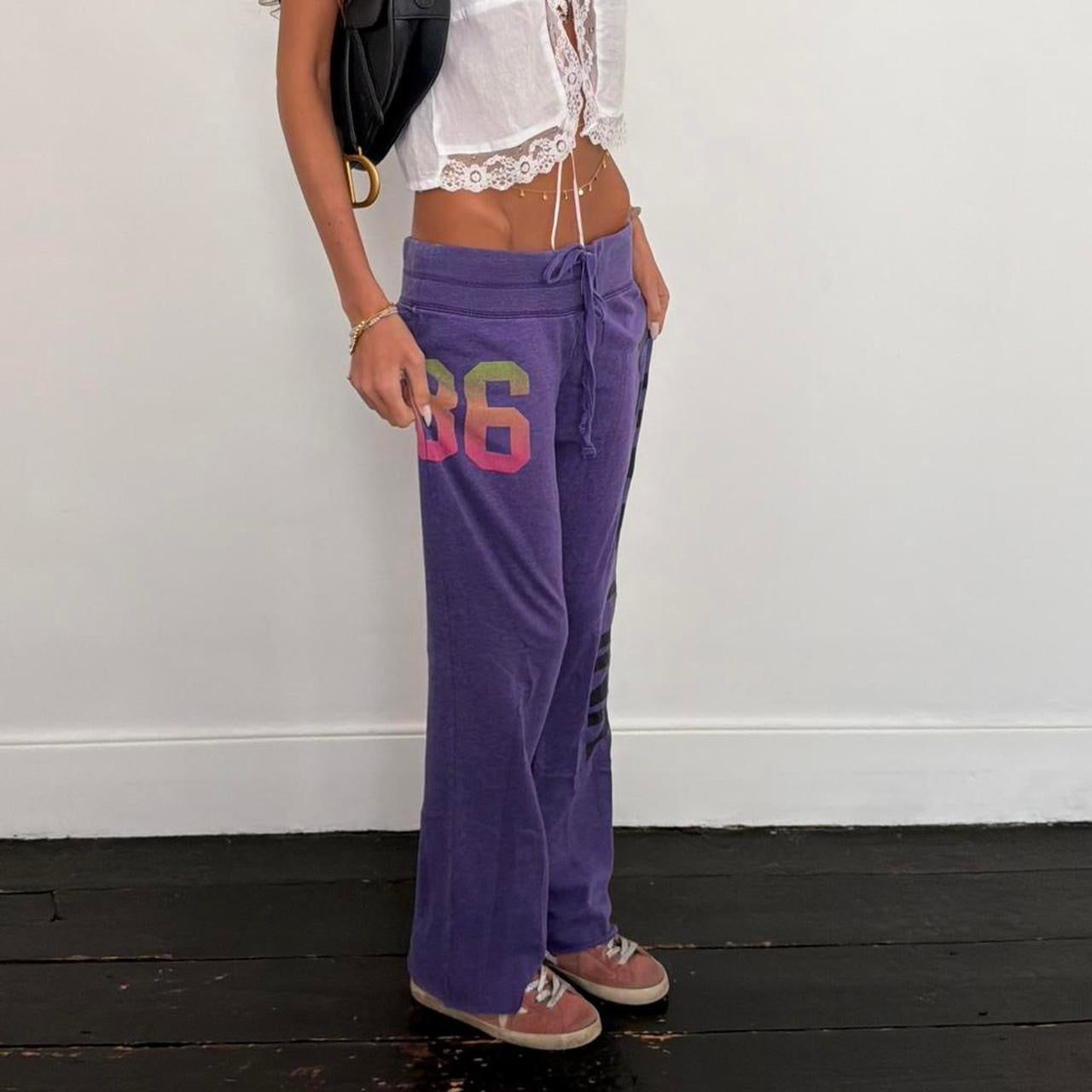Vintage 2000’s Victoria’s Secret purple sweatpants