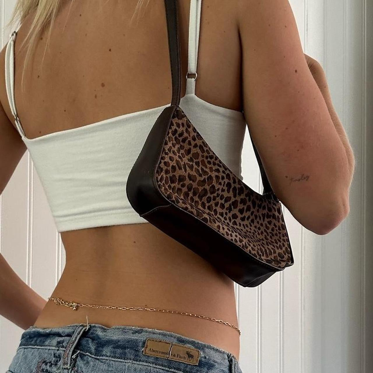 Vintage true 90’s leopard bag