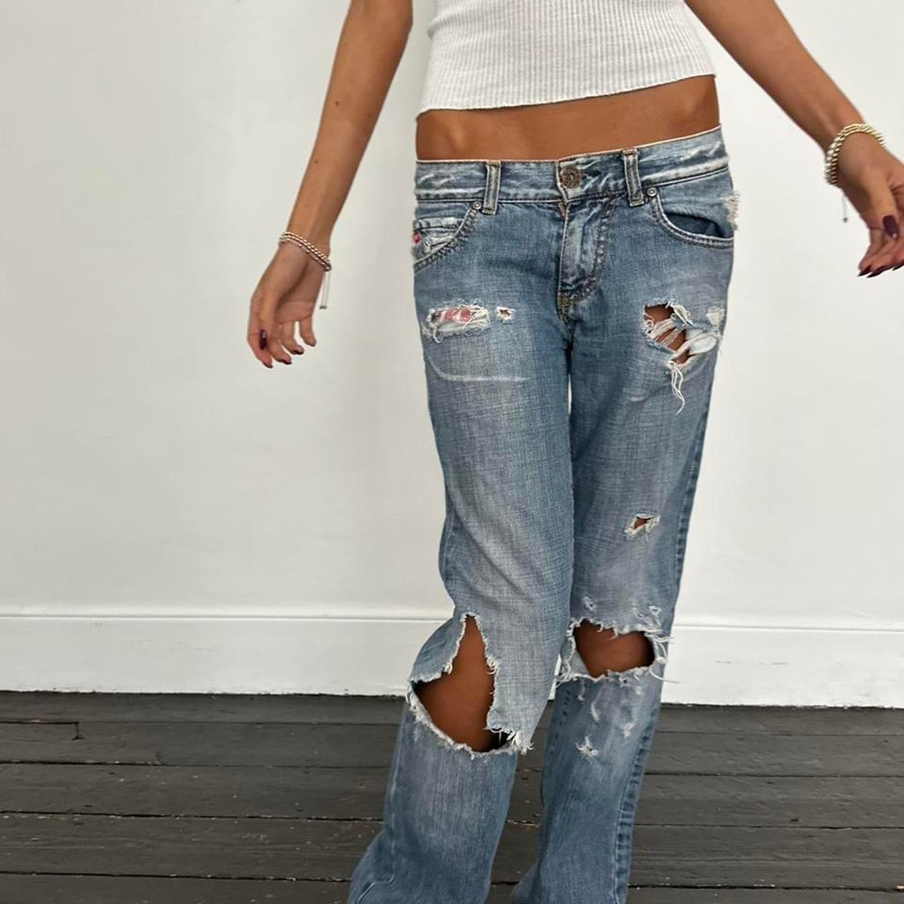 Vintage 2000’s Miss Sixty blue bootcut jeans