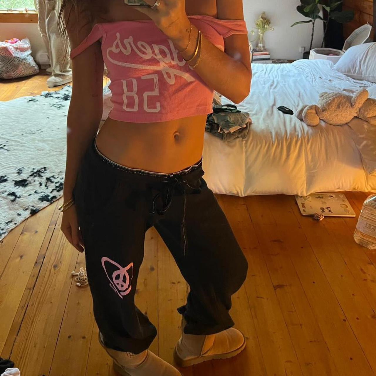 Vintage 2000’s Victorias Secret black sweatpants