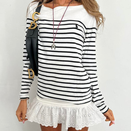 Vintage 2000’s Polo Ralph Lauren striped long sleeve top