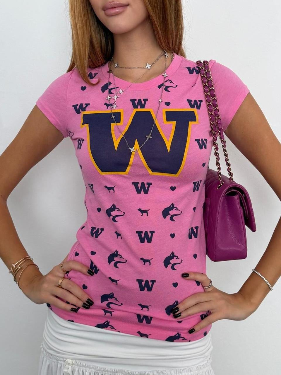Vintage 2000’s Victoria’s Secret Pink varsity top