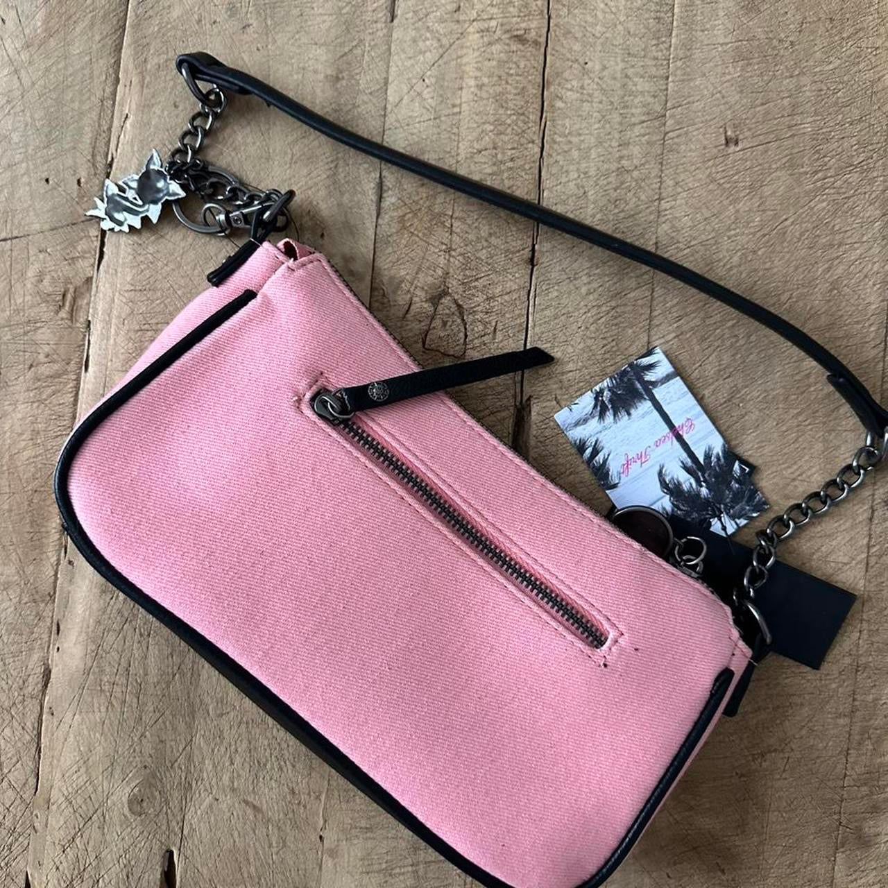 Vintage 2000s Ed Hardy pink bag