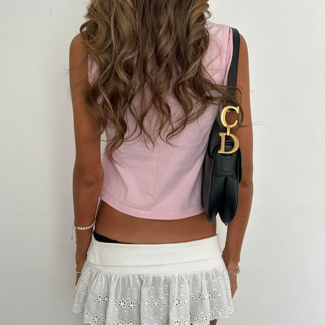 Vintage Ted Baker London pink baby tee