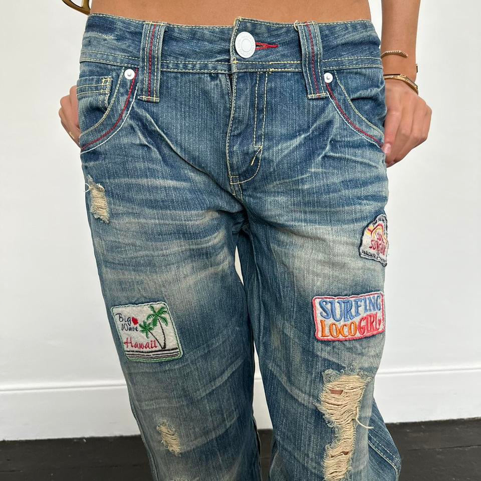 Vintage rare 90s surf up jeans