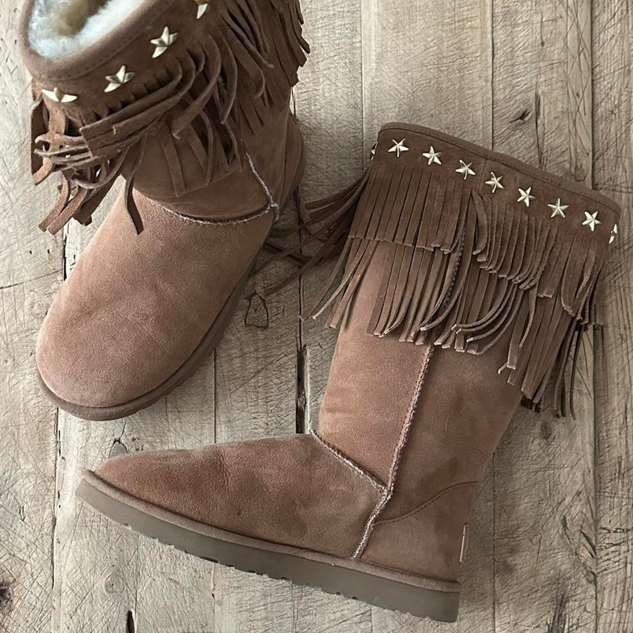 Vintage 2010 Jimmy Choo X Ugg boots