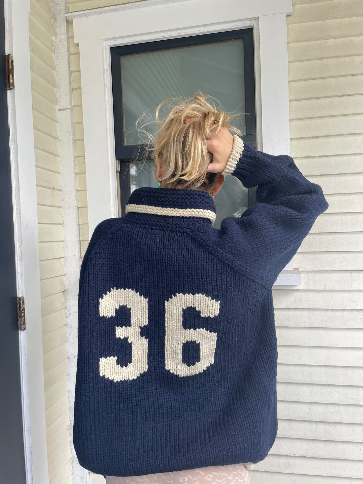 Yankees knitted jacket