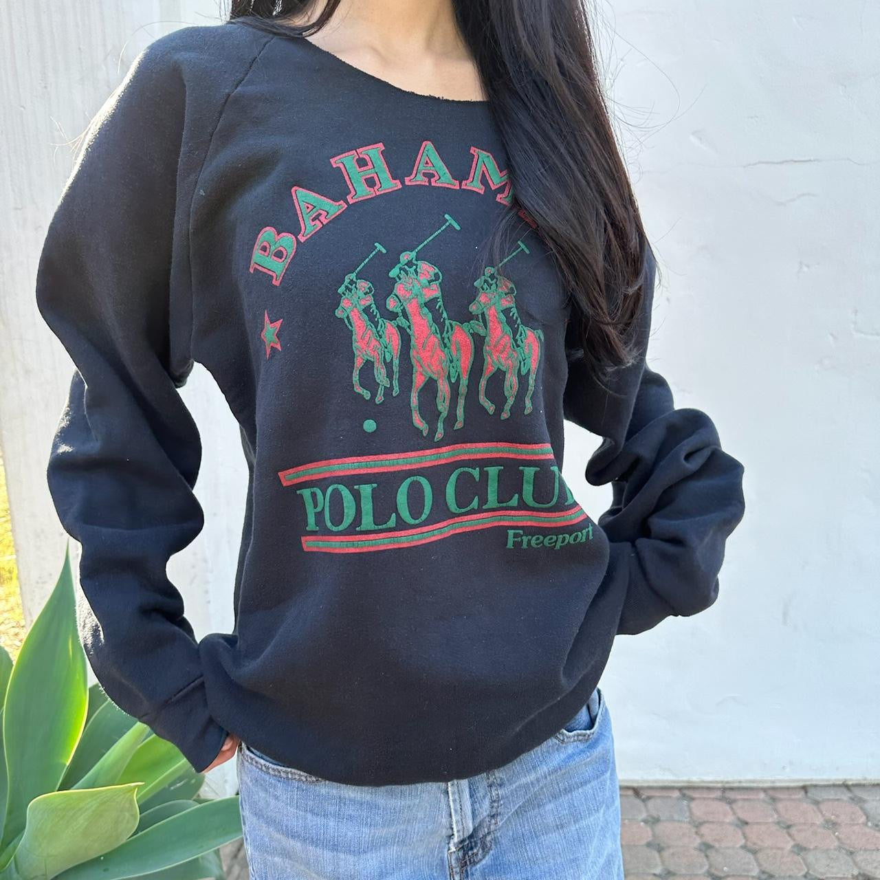 Vintage Bahamas Polo Club sweatshirt