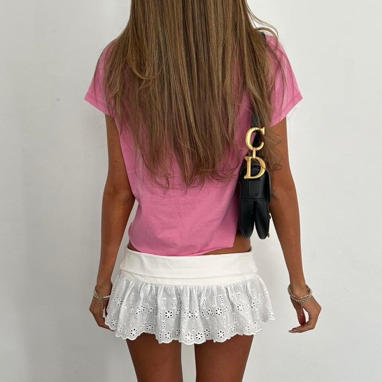 Vintage 2000’s Ralph Lauren pink baby tee