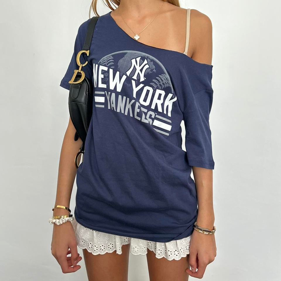 Vintage New York Yankees off shoulder top