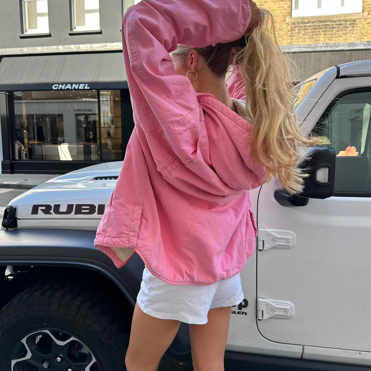 Vintage 90’s pink workwear jacket