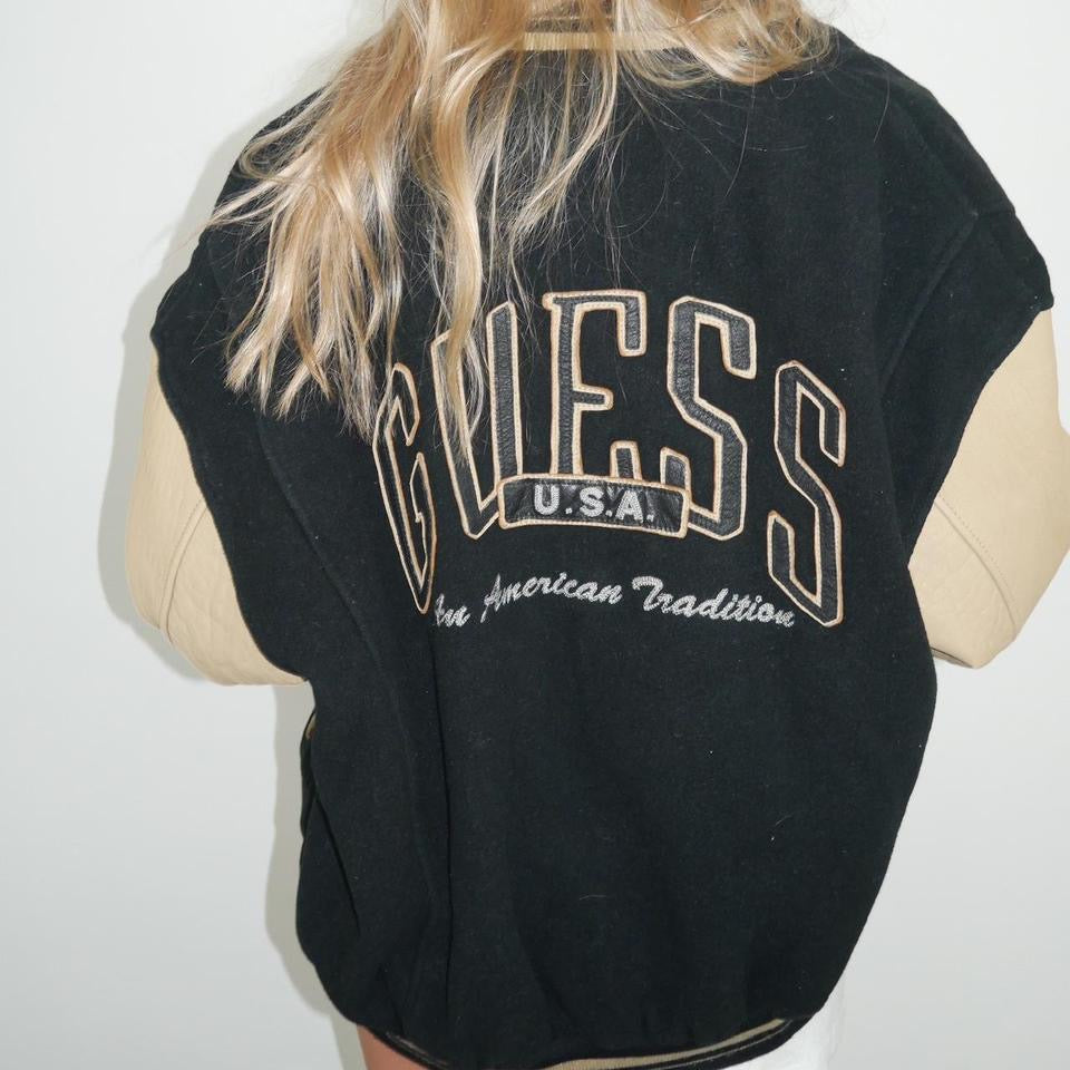 Vintage 90’s Guess leather jacket