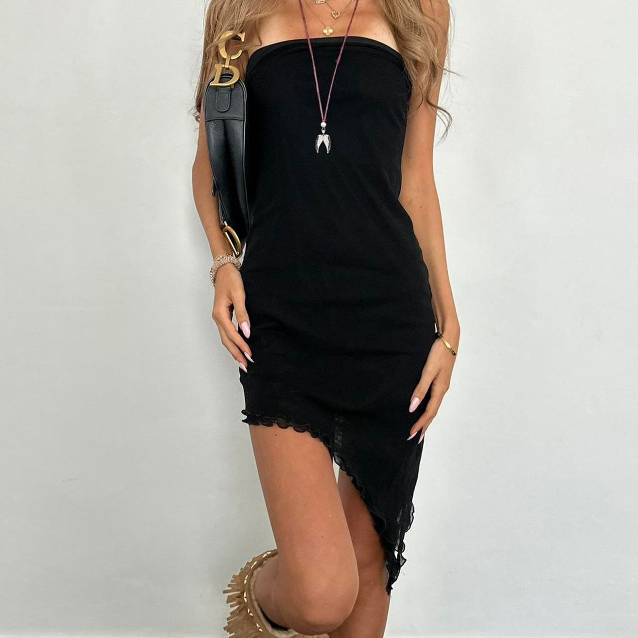 Vintage 90’s strapless mini dress