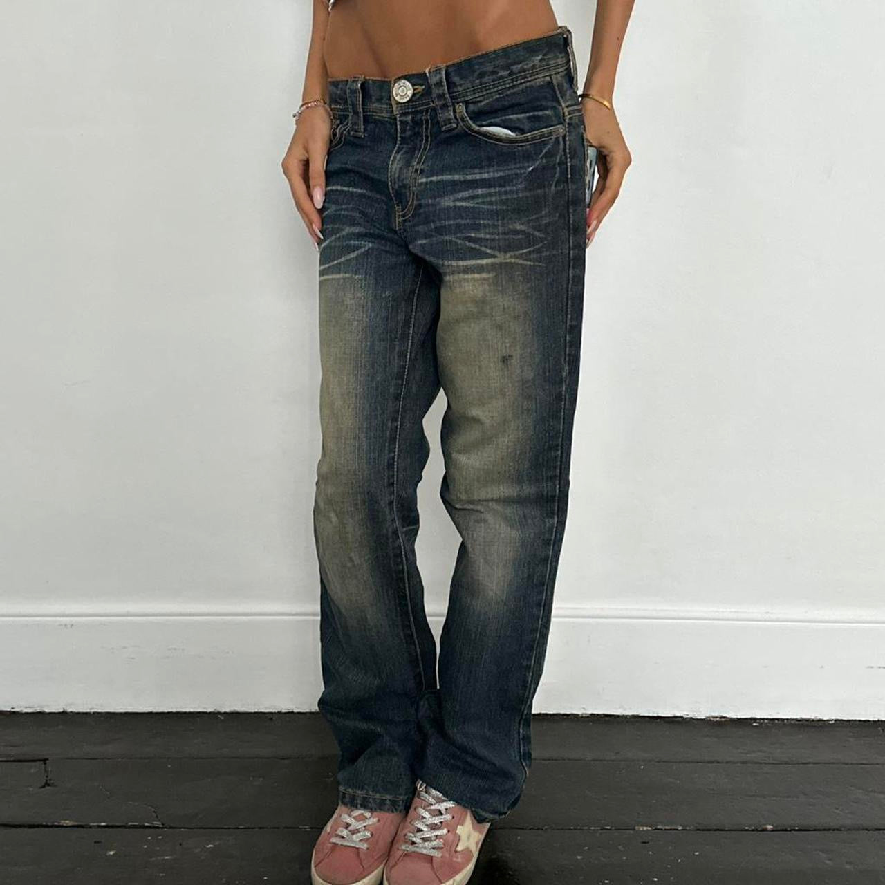 Vintage 2000’s SURF painting jeans