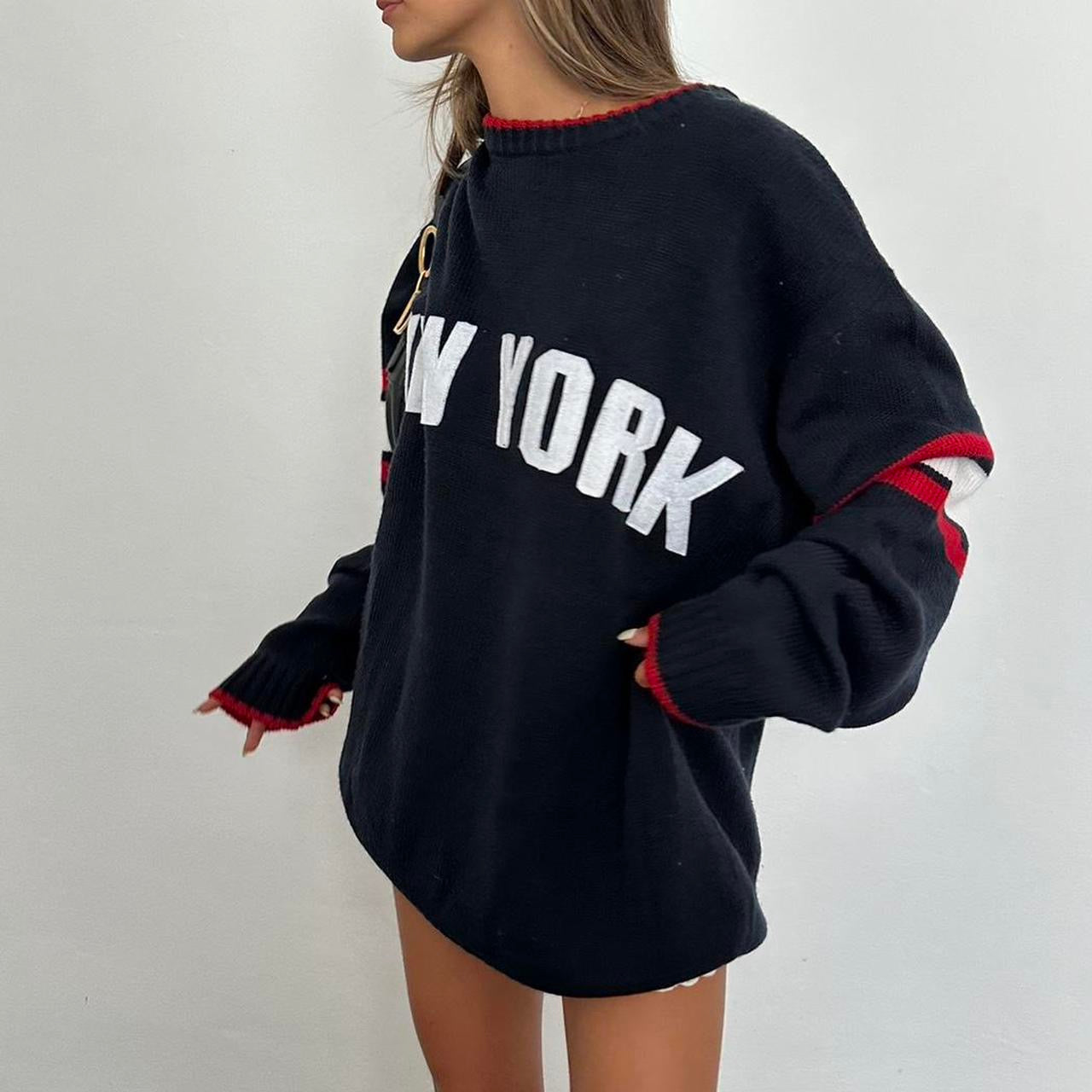 Vintage New York knitted jumper